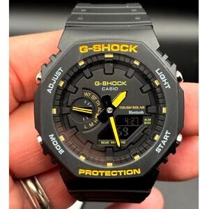 Casio G-Shock GA-B2100CY-1A Men’s Tough Solar Bluetooth Carbon Core Watch NIBWT
